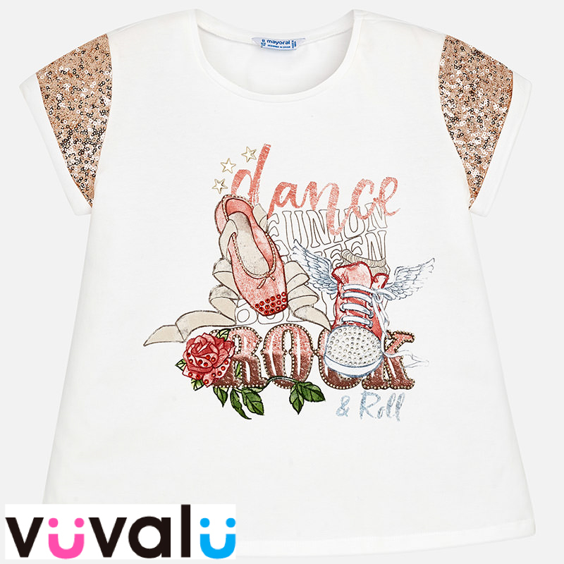 Camiseta niña mayoral modelo | Vuvalu