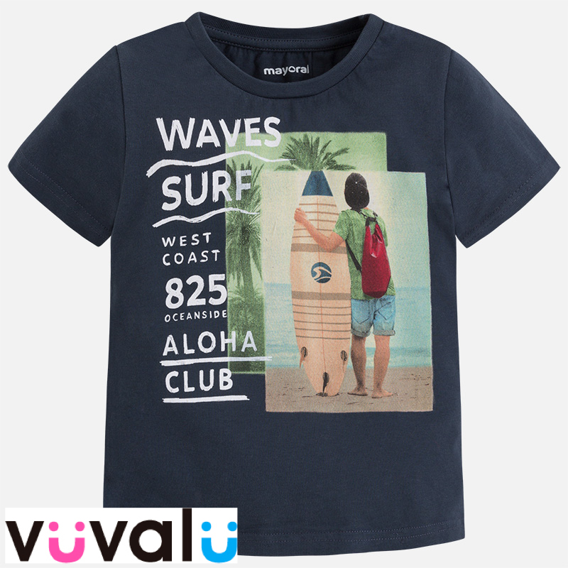 Camiseta niño mayoral modelo Vuvalu