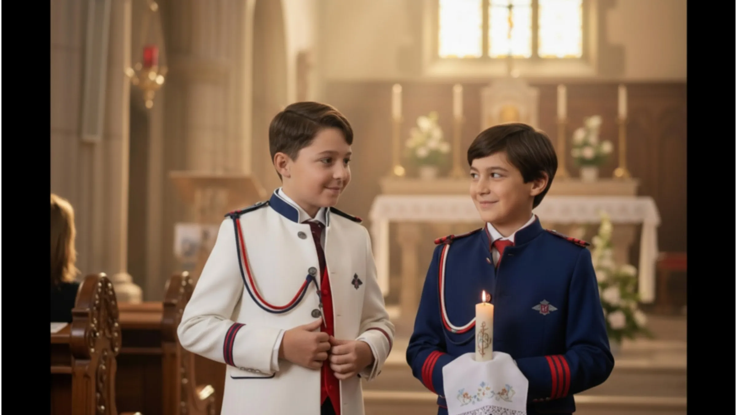 Un recuerdo para toda la vida Trajes de Comunión de almirante