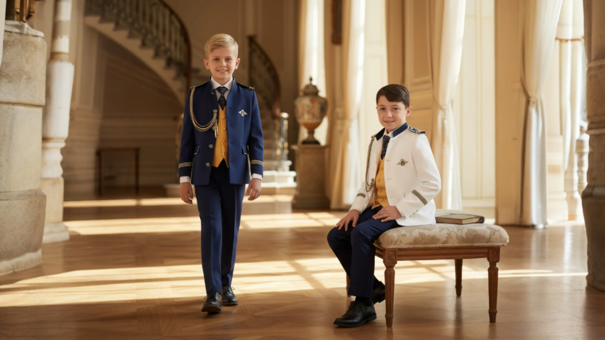 Los almirantes preferidos de los niños de Comunión Los almirantes preferidos de los niños de Comunión