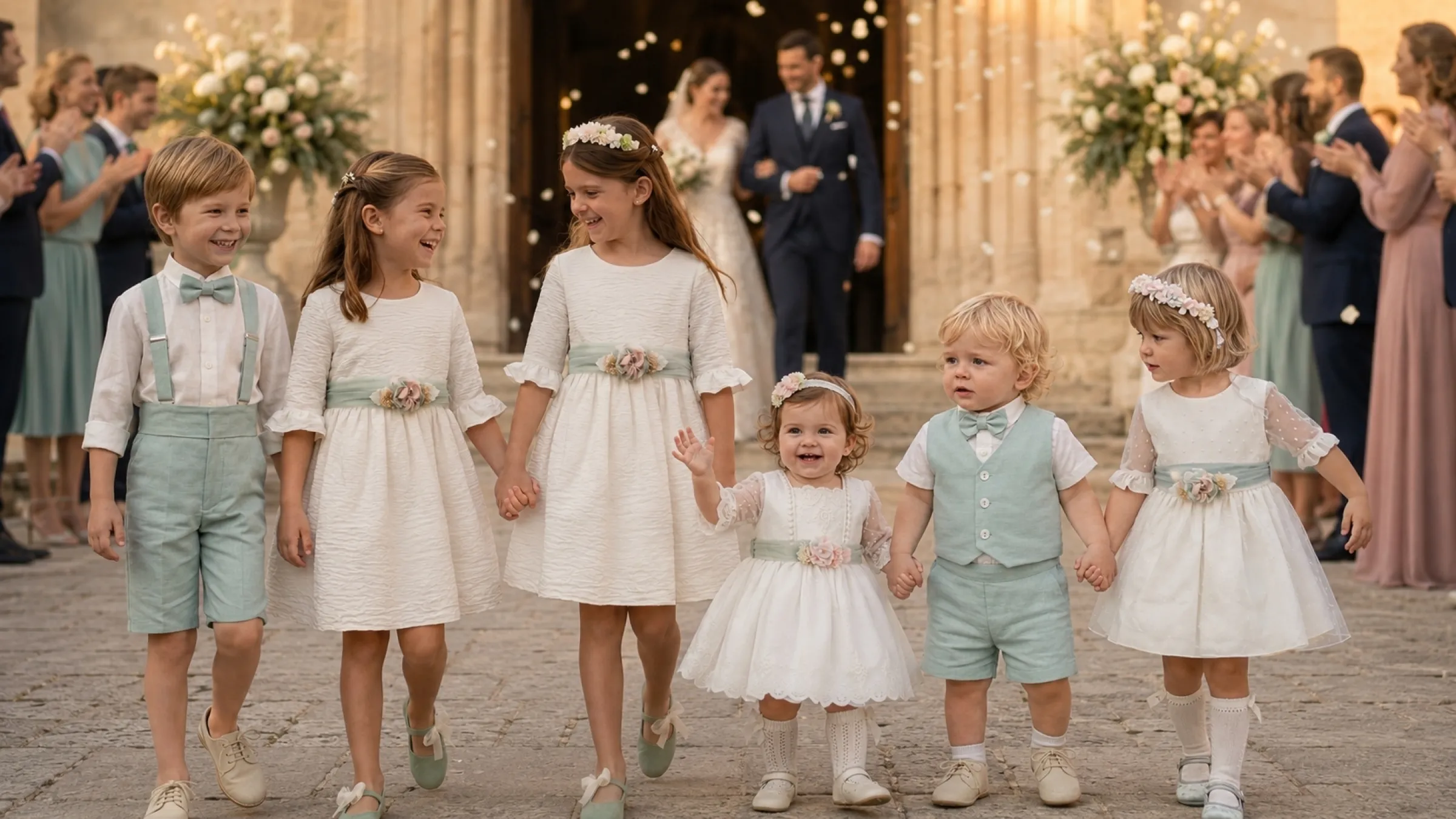 niños y niñas de arras