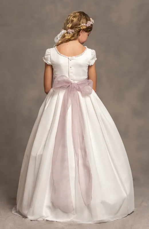 Vestido de Comunión niña Outlet escote espalda