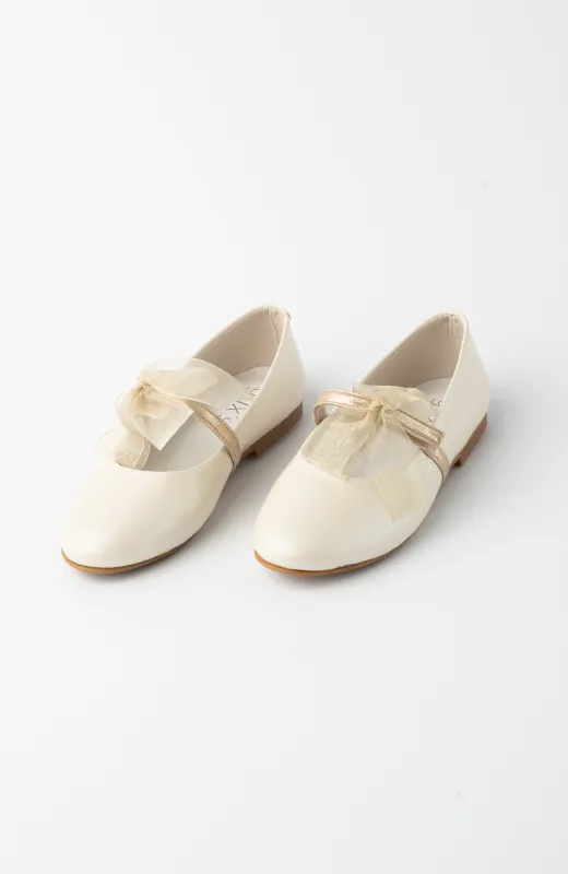 A la altura del momento Zapatos elegantes niña color crudo