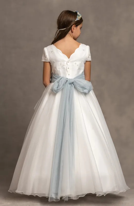VESTIDO COMUNION NIÑA VENECIA