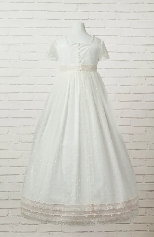 A su altura, siempre Vestido de Comunión niña Outlet largo de niña fiesta