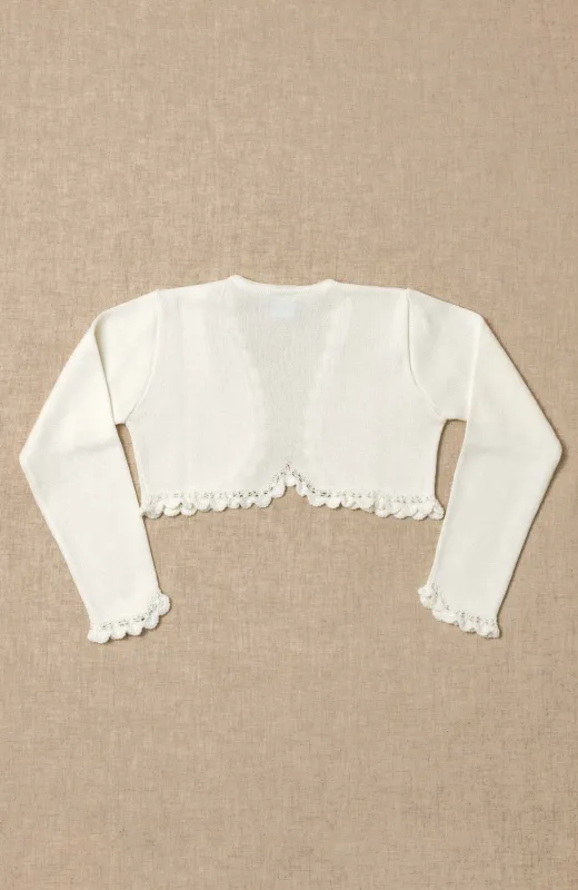 Chaqueta bolero niña color