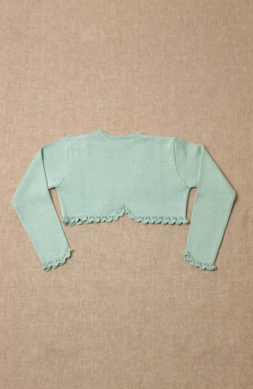 Chaqueta bolero niña color