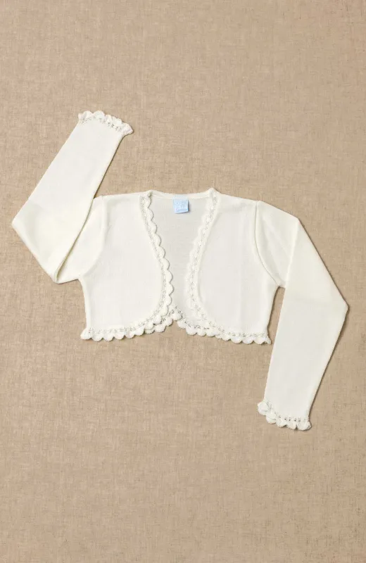 Chaqueta bolero niña color