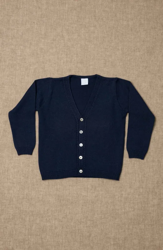 Chaqueta niño ceremonia color marino, ideal para Arras y Bautizo