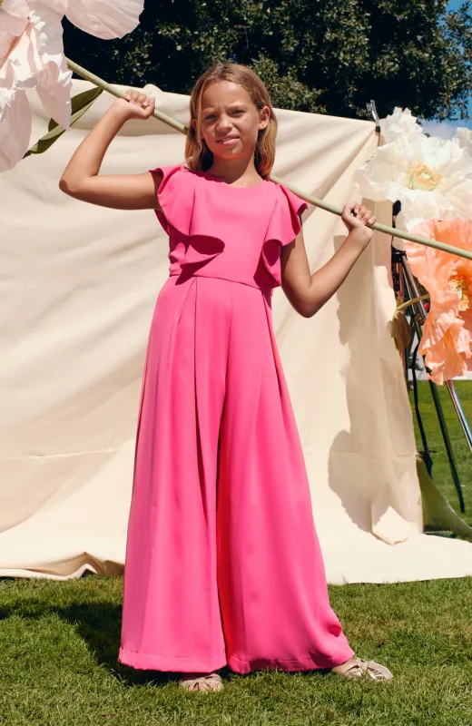 Lo soñó, lo encontró Mono niña volantes fucsia de Abel and Lula modelo 5226