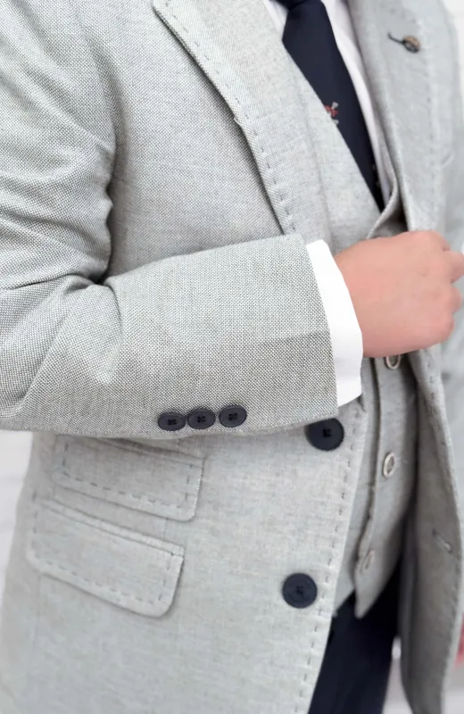 Chaqueta Americana de niño Oxford verde