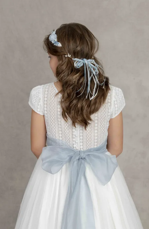 Vestido niña Comunión Menta