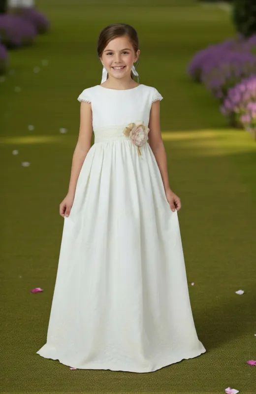 Vestido de Comunión niña Outlet Malva Vestido de Comunión niña Outlet Malva