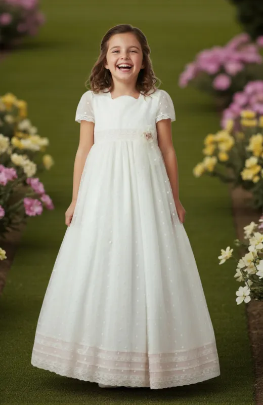 Vestido de Comunión niña Outlet Begonia Vestido de Comunión niña Outlet Begonia
