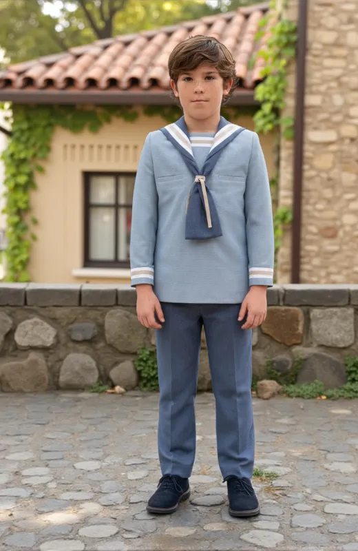 El traje que ele hará brillar Traje de Comunión Marinero