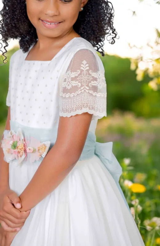 Vestido Comunión niña bodoques Cristina