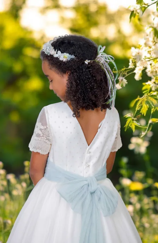 Vestido Comunión niña bodoques Cristina