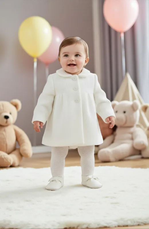 Abrigo bebé Bautizo Tulipan Abrigo bebé Bautizo Tulipan