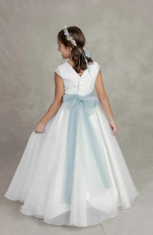 Vestido Comunión Salvia