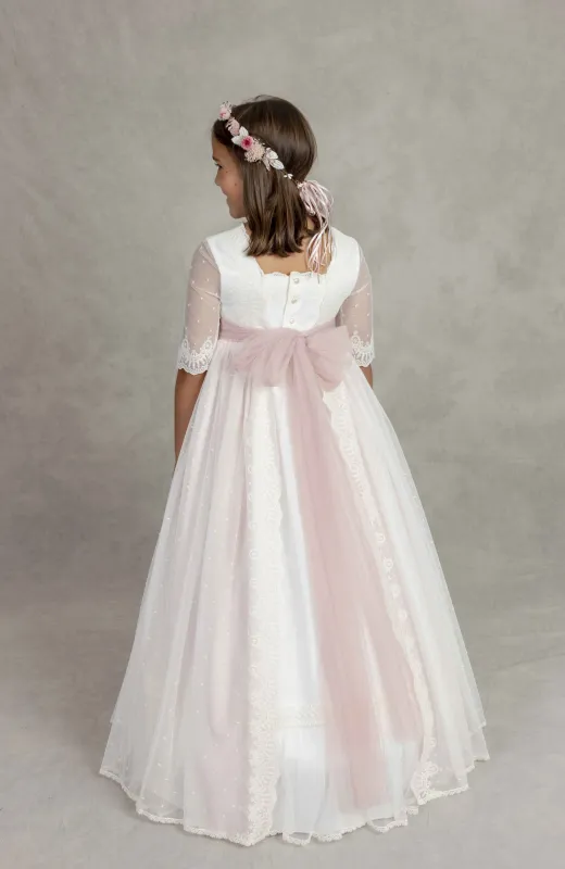 Vestido Comunión Lavanda