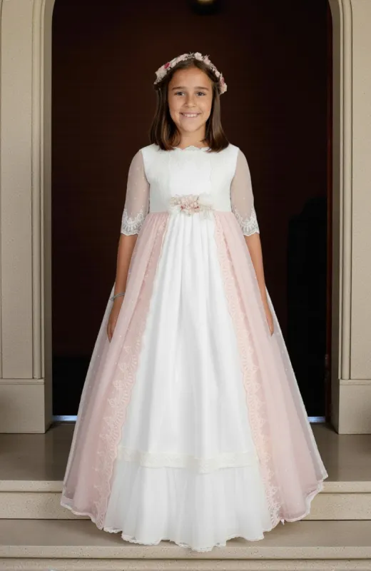 Vestido Comunión Lavanda