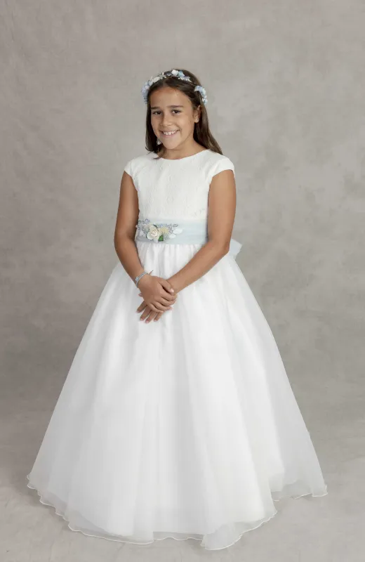 Vestido Comunión azul Iris Vestido Comunión azul Iris