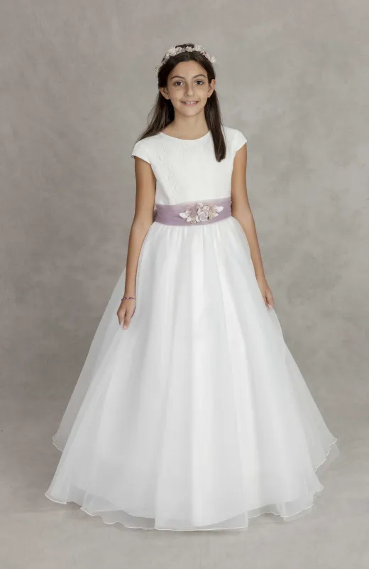 Vestido Comunión lila Iris Vestido Comunión lila Iris