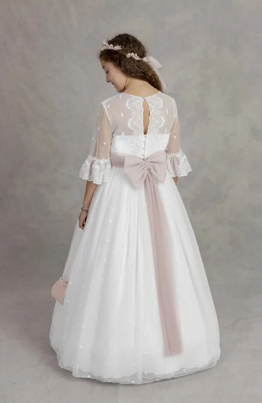 Vestido ComuniónMusgo