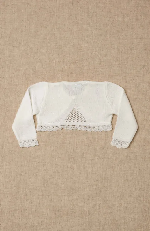 Chaqueta niña ceremonia crudo Mac Chaqueta niña ceremonia crudo Mac