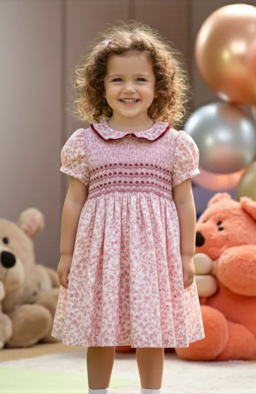 Vestido nido de abeja Julieta Vestido nido de abeja Julieta