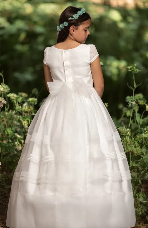 Vestido de Comunión niña Hortensia Vestido de Comunión niña Hortensia