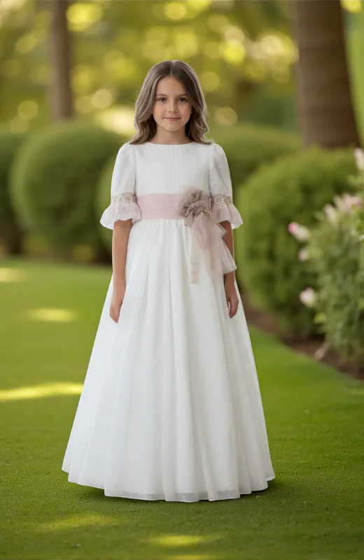 Vestido Comunión Outlet Tulipán francés