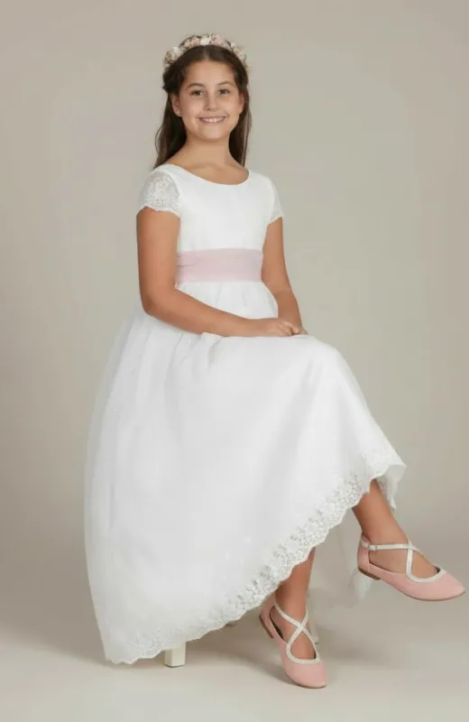 Zapatos elegantes niña ante rosa Emma