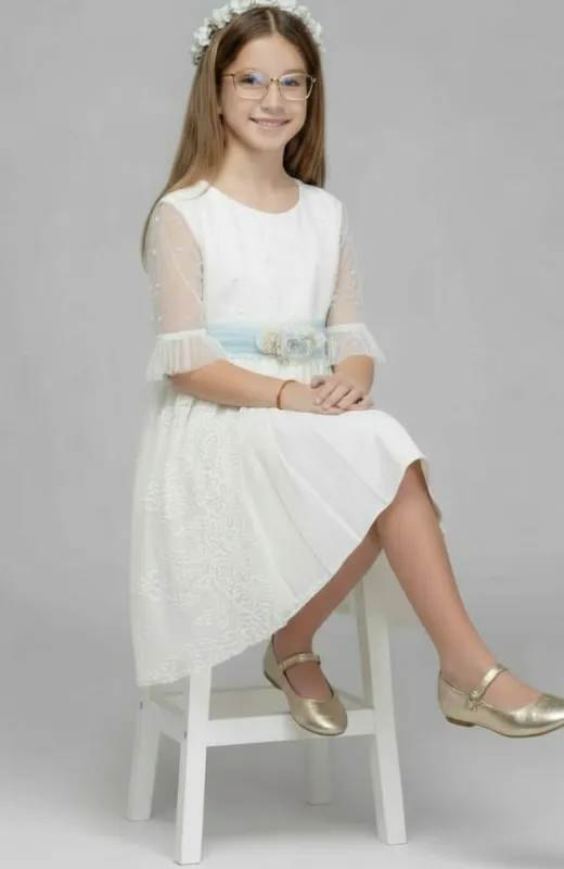 Zapato niña piel dorados