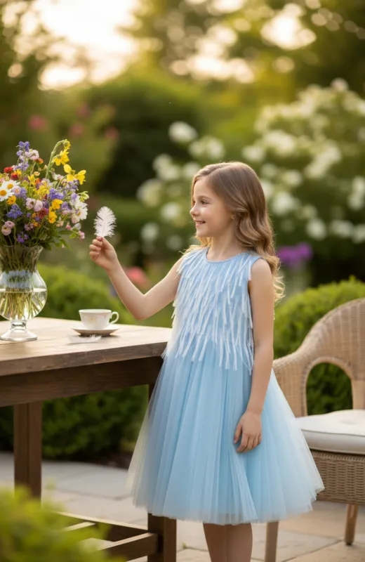 Vestido niña ceremonia Abel&amp;Lula