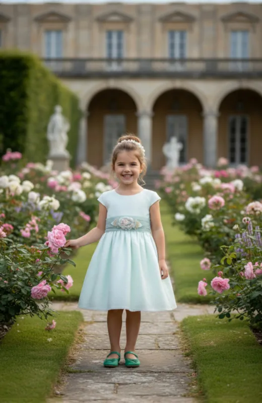 vestido niña ceremonia