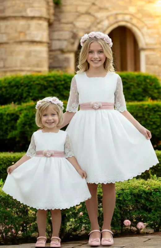 vestido niña ceremonia