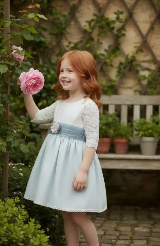 vestido niña ceremonia