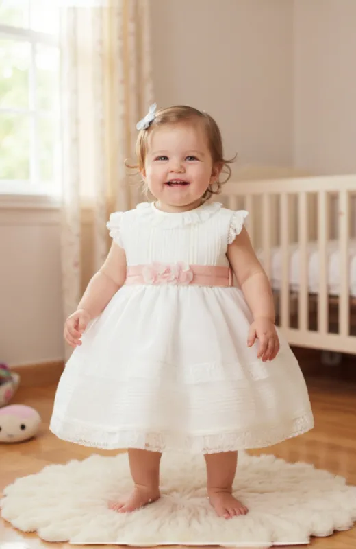 vestido bautizo niña