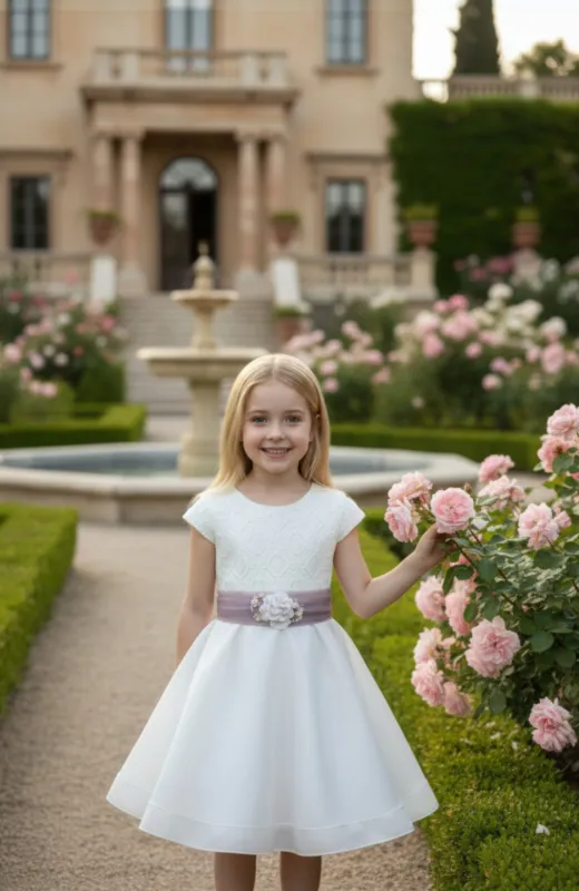 Vestido niña ceremonia Yepes