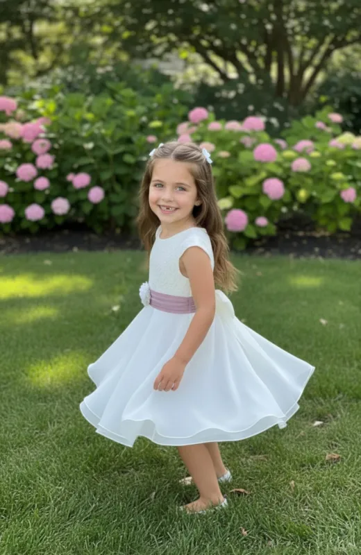 Vestido niña ceremonia Yepes