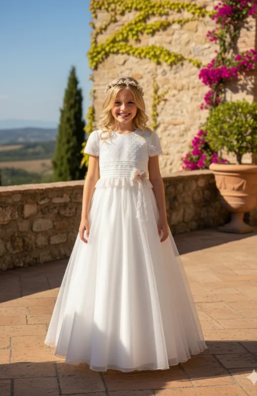 Vestido niña Comunión Sofía