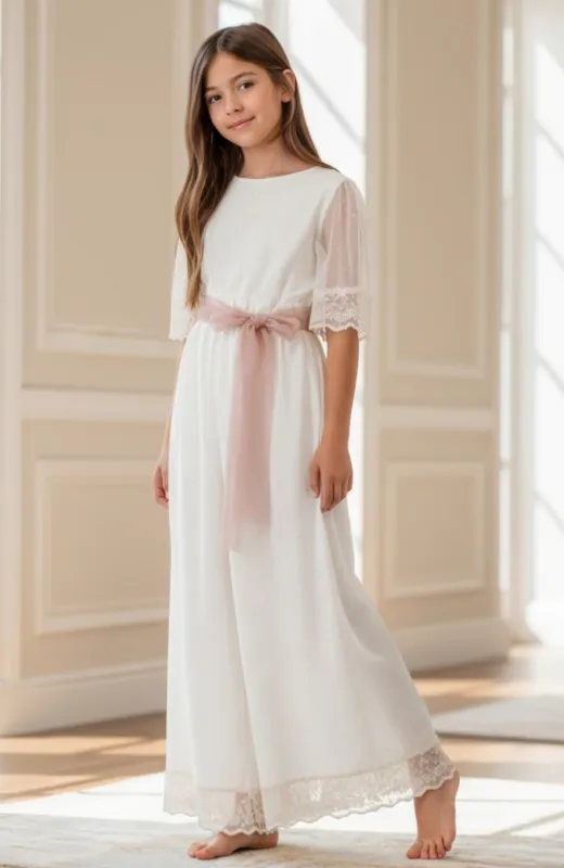 Mono niña ceremonia Bea