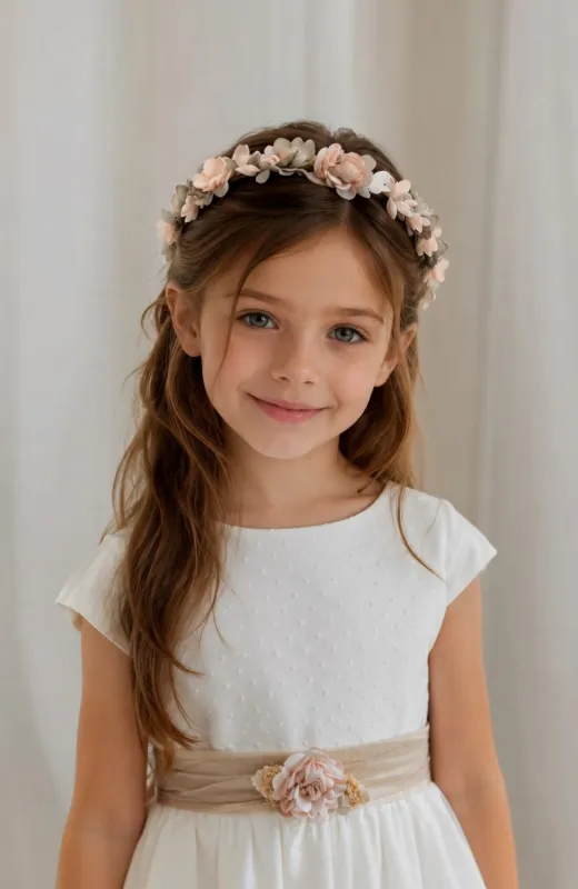 Corona niña ceremonia