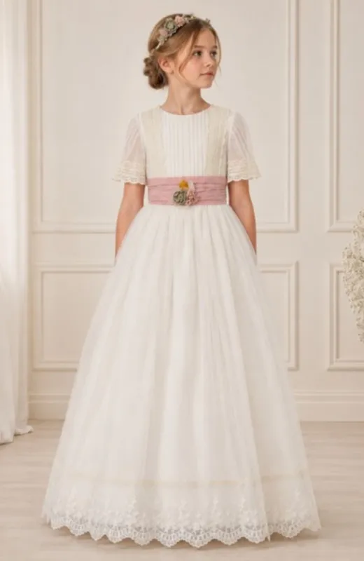 Vestido de Comunión Cielo