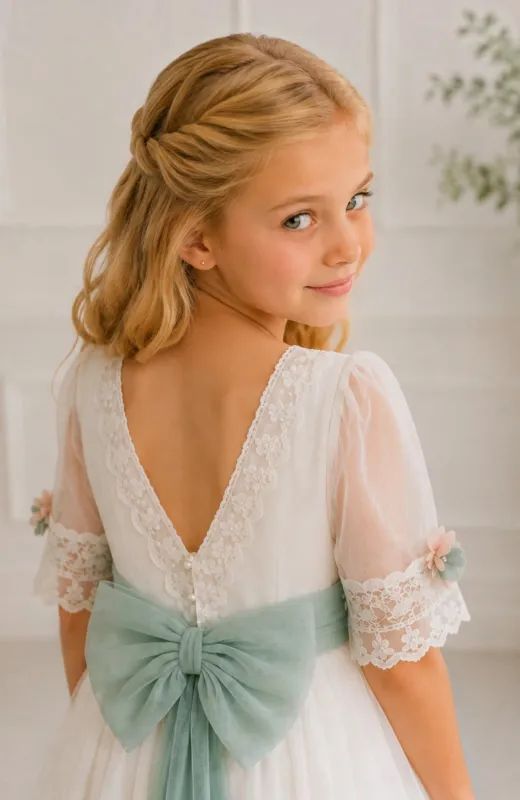 Vestido de Comunión Trigo