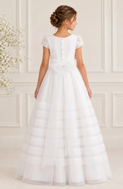 Vestido Comunión clásico blanco PRISMA
