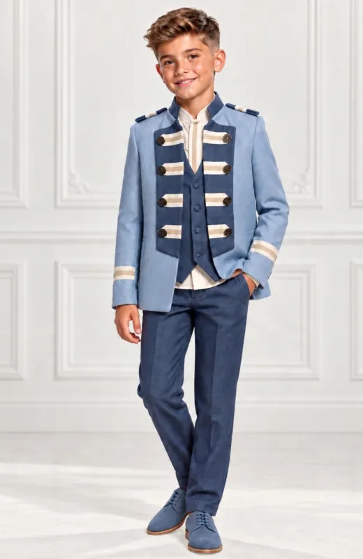 Traje de Comunión niño combinado Trump
