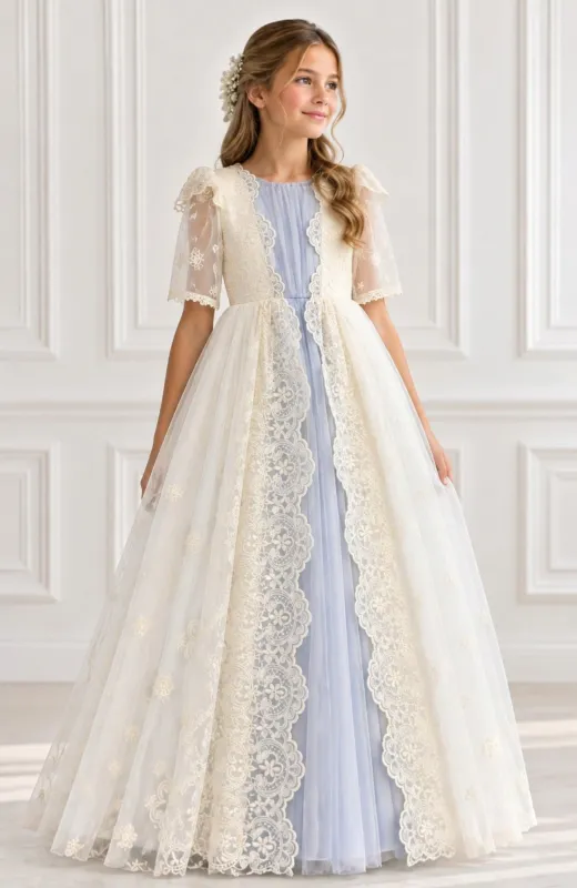 Vestido niña Comunión bordado Maki