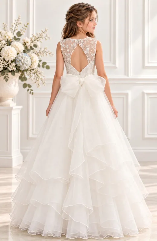 Vestido Comunión niña Mimilu azul